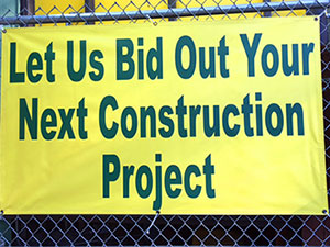 Let Us Bid Out Your Project banner